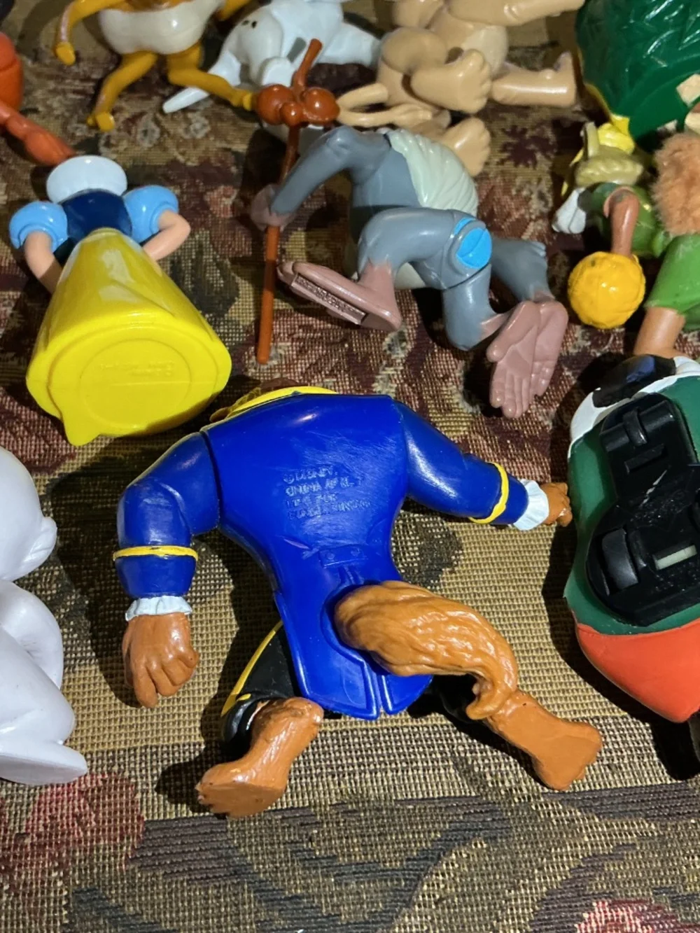 15 small Toy lot of Disney toys with lion king bambi snow white robin hood& more